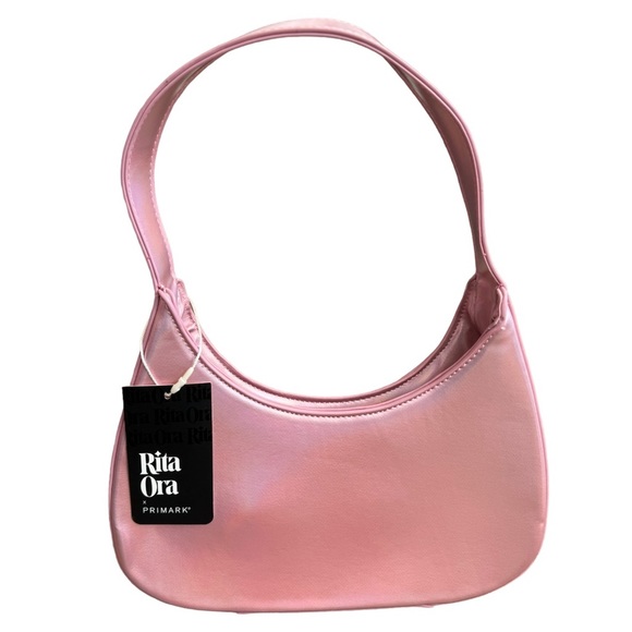 Rita Ora x Primark Pink Structured Shoulder Bag - Picture 2 of 7
